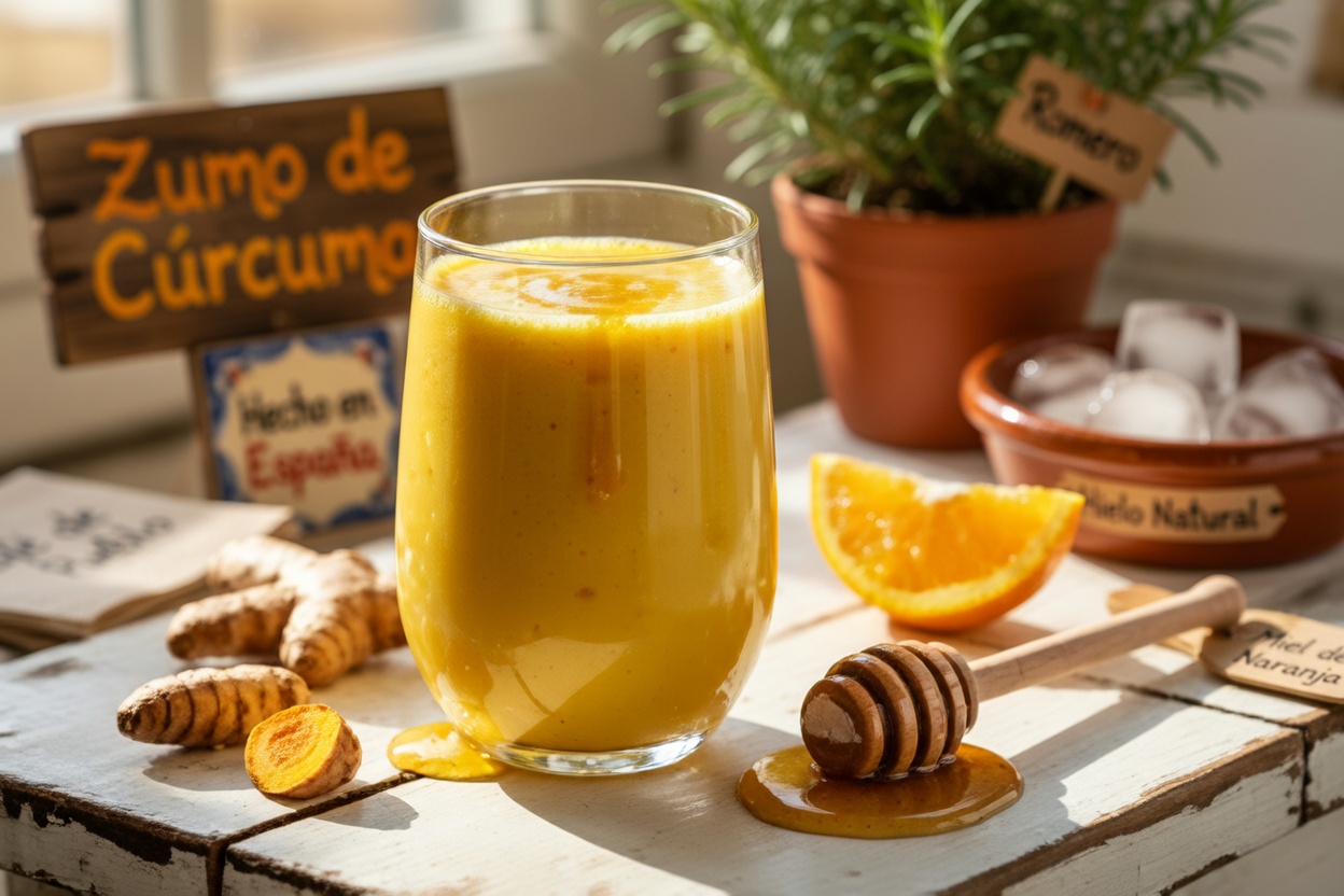 2 cucharadas cada mañana: descubre esta receta fácil con cúrcuma, jengibre, limón, miel y semillas de chía