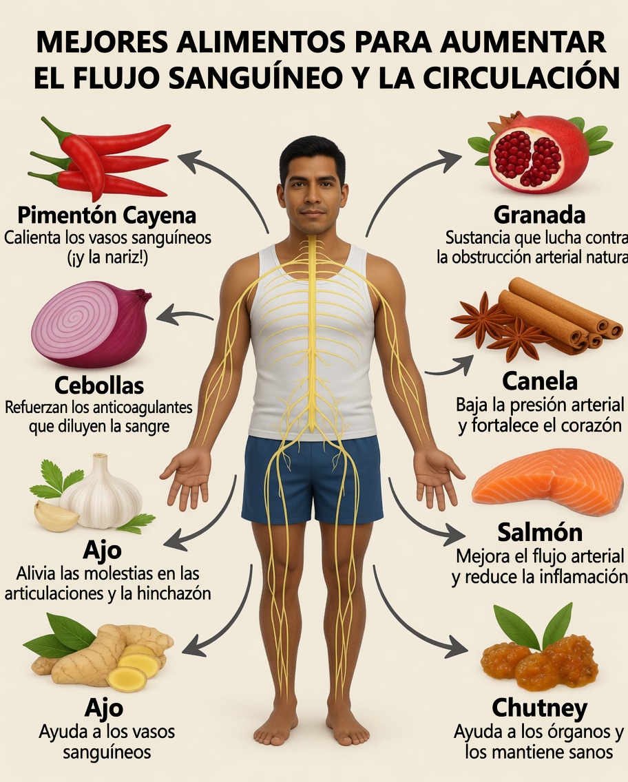 Descubre las 5 mejores hierbas naturales de uso diario para favorecer una circulación sanguínea saludable y el flujo en tus piernas