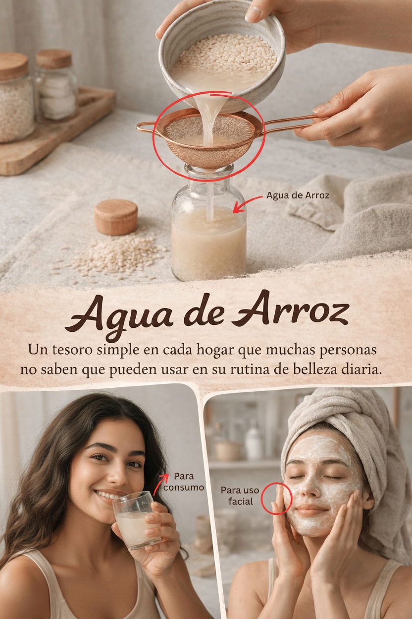 Descubre la forma sencilla de añadir agua de arroz a tu rutina diaria de cuidado de la piel