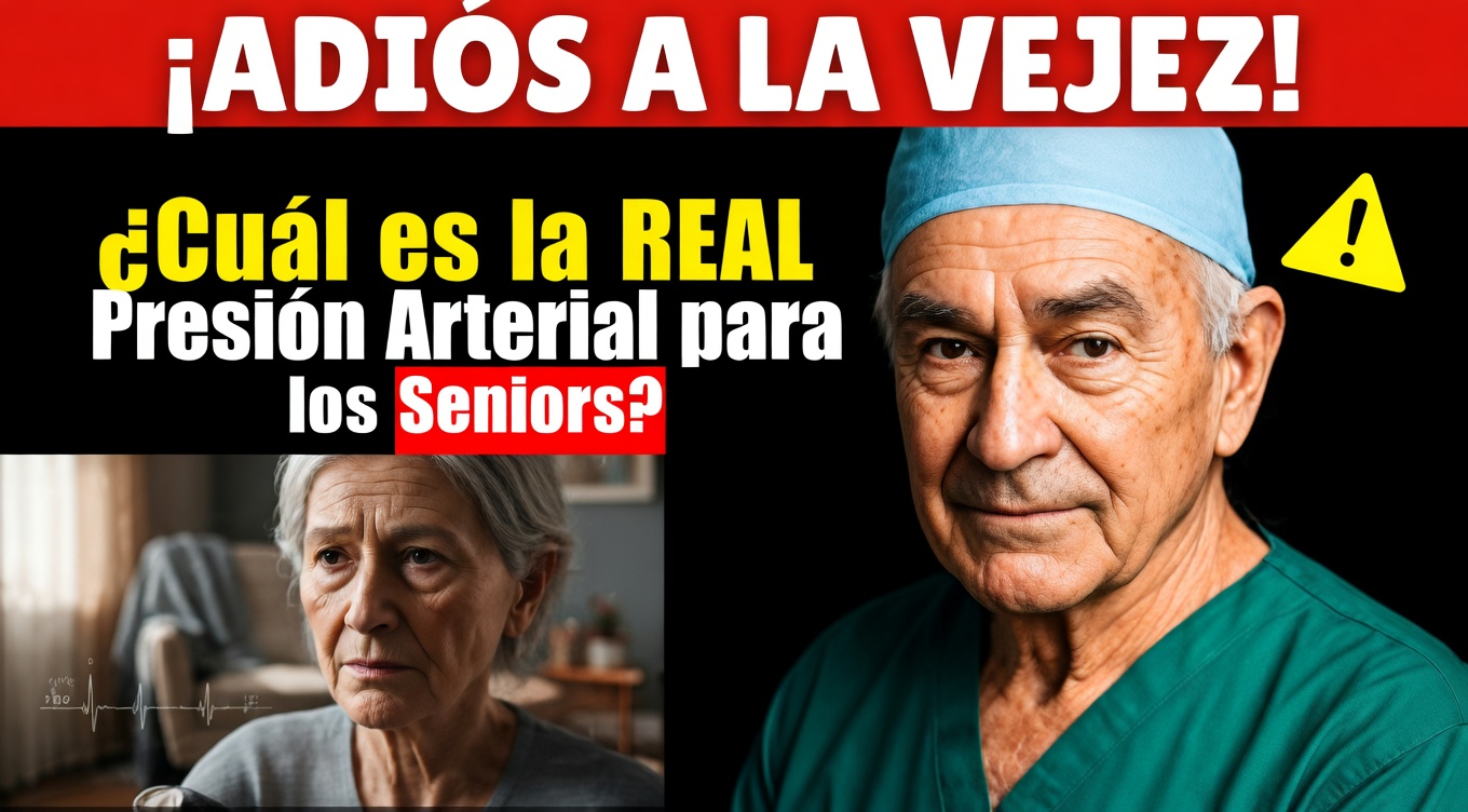 ¿Cuál es la mejor presión arterial para los adultos mayores? La verdad real que todo adulto mayor necesita saber