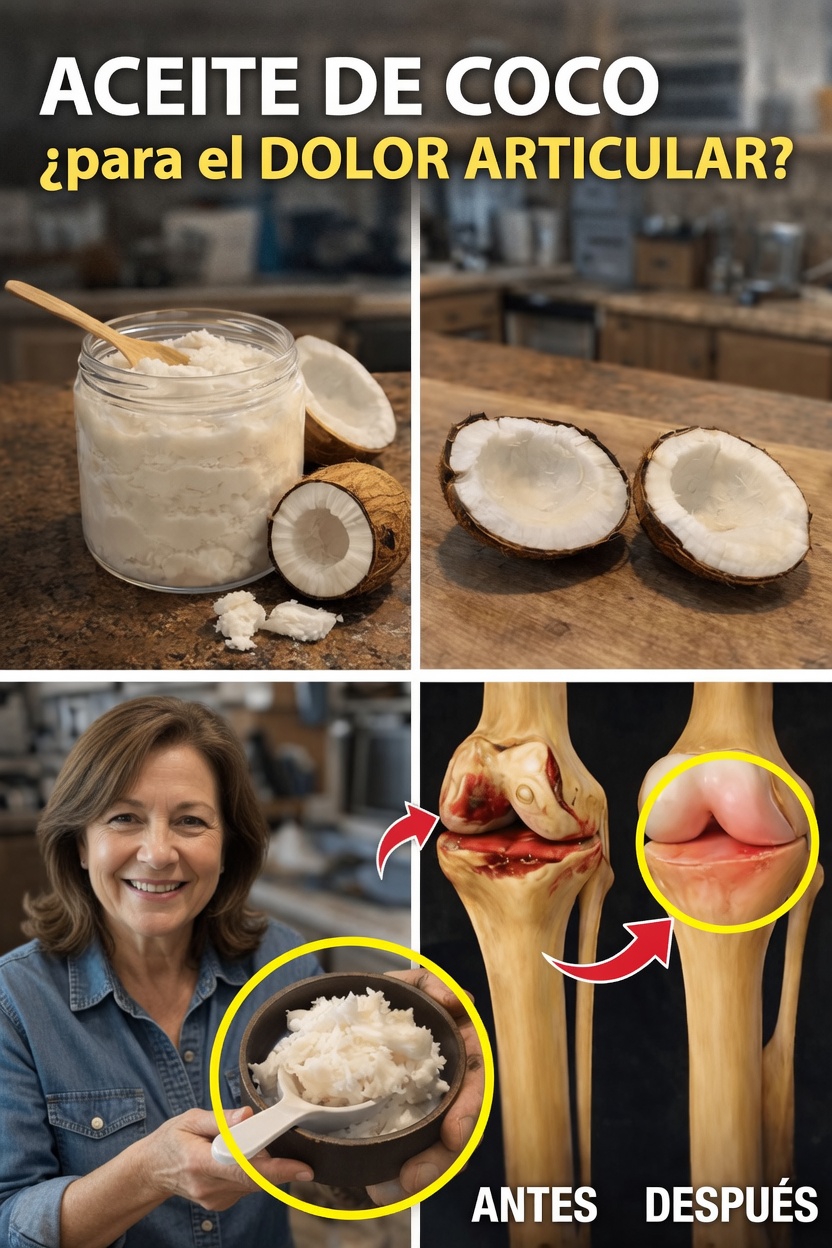 Lo que recomienda un médico ortopédico de 97 años para apoyar la salud del cartílago de la rodilla con coco