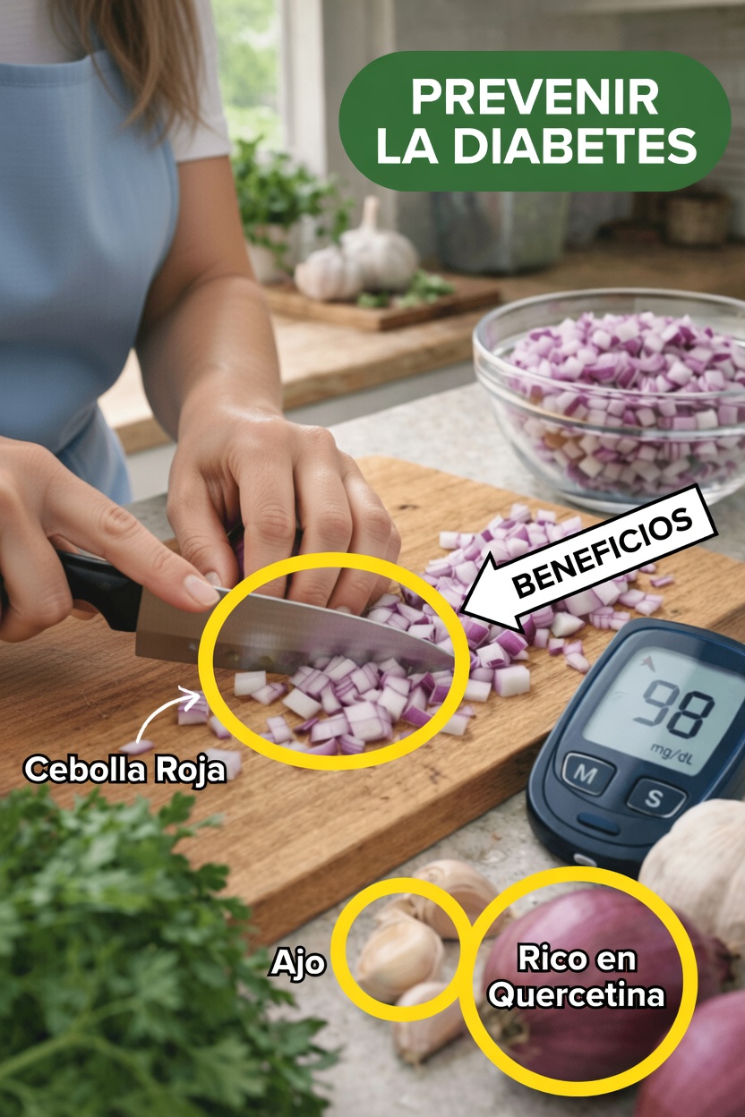 Explorando el potencial de las cebollas rojas para favorecer niveles saludables de azúcar en sangre: lo que sugiere la investigación