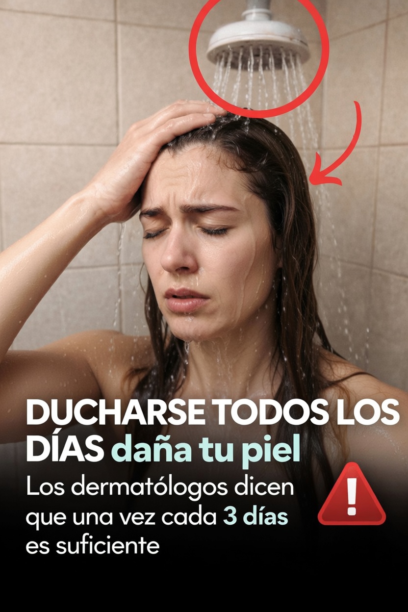 ¿Es realmente necesario ducharse todos los días? Lo que los dermatólogos recomiendan realmente para una piel sana