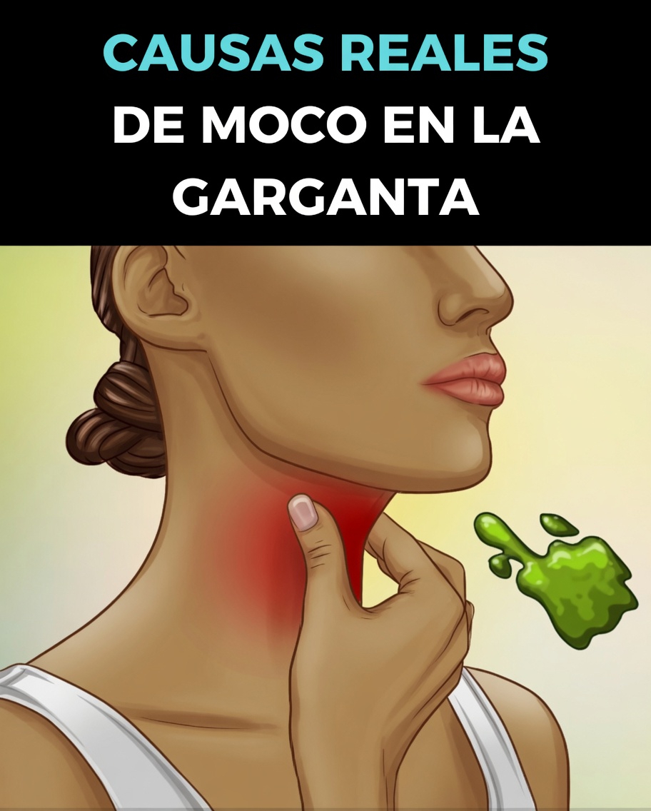 Por qué tienes flema persistente en la garganta y los factores cotidianos que debes conocer