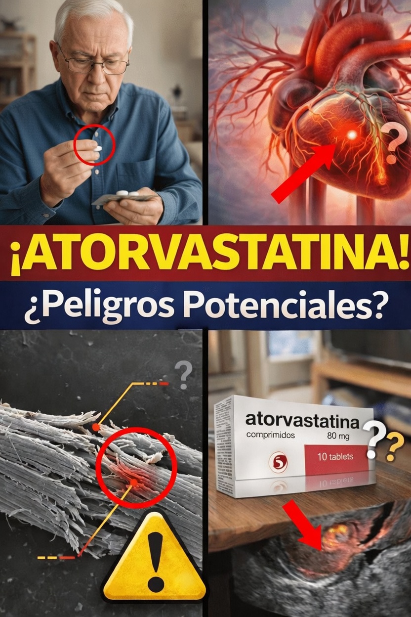 Lo que debe saber sobre los efectos secundarios de la atorvastatina: 15 puntos clave para conversaciones informadas con su médico