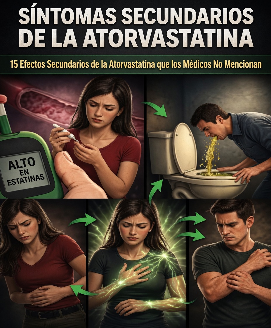 Lo que debe saber sobre los efectos secundarios de la atorvastatina: 15 puntos clave para conversaciones informadas con su médico