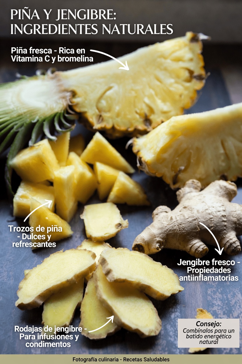 Descubre esta fácil receta de bebida de piña, jengibre y cúrcuma para apoyar tu rutina nocturna de bienestar renal