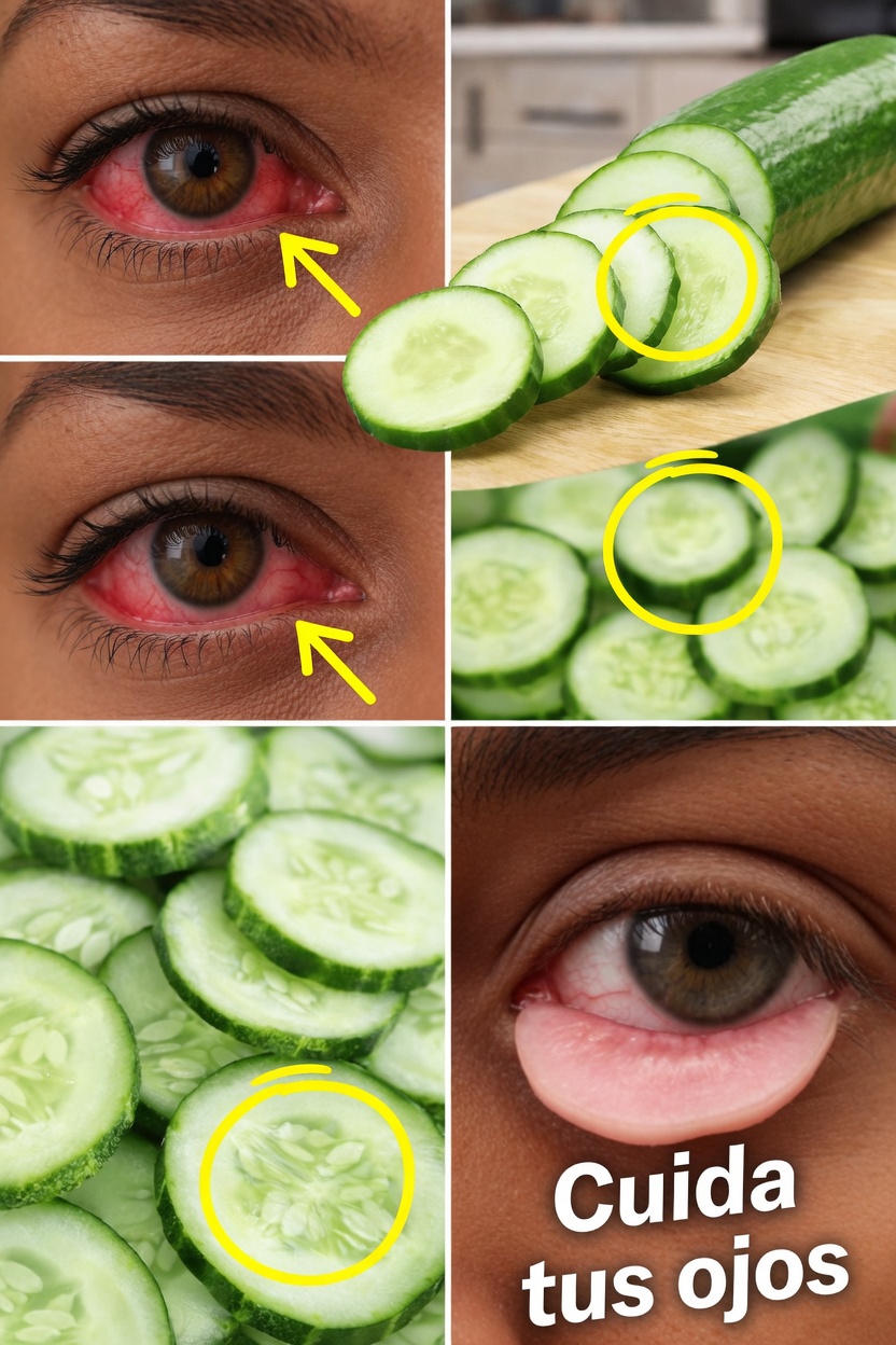 Rodajas de pepino en los ojos: hábitos diarios sencillos para refrescar los ojos cansados y favorecer la comodidad diaria