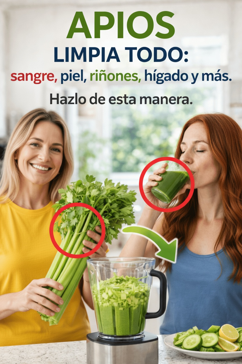 ¿Es el jugo de apio una forma sencilla de apoyar el bienestar natural de tu cuerpo? Descubre los hechos y cómo probarlo