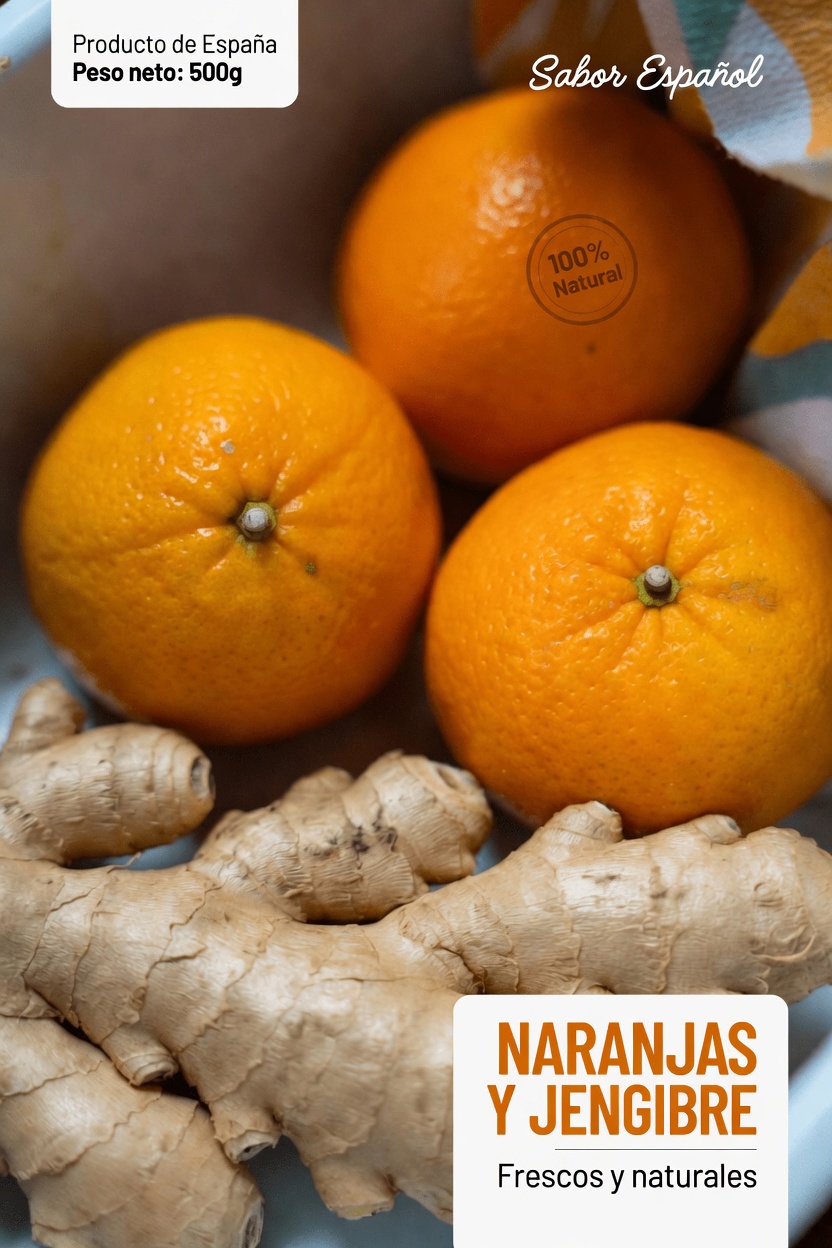 Receta sencilla de bebida diaria de jengibre y naranja para apoyar de forma natural la salud de tus riñones, hígado y pulmones