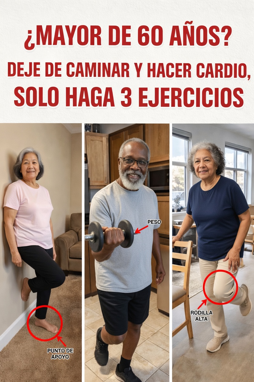 Por qué caminar solo puede no ser suficiente después de los 60