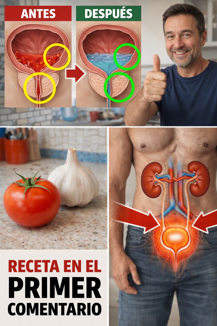 ¿Pueden el tomate y el ajo ayudar a cuidar la salud de la próstata? Lo que todo hombre mayor de 40 años necesita saber