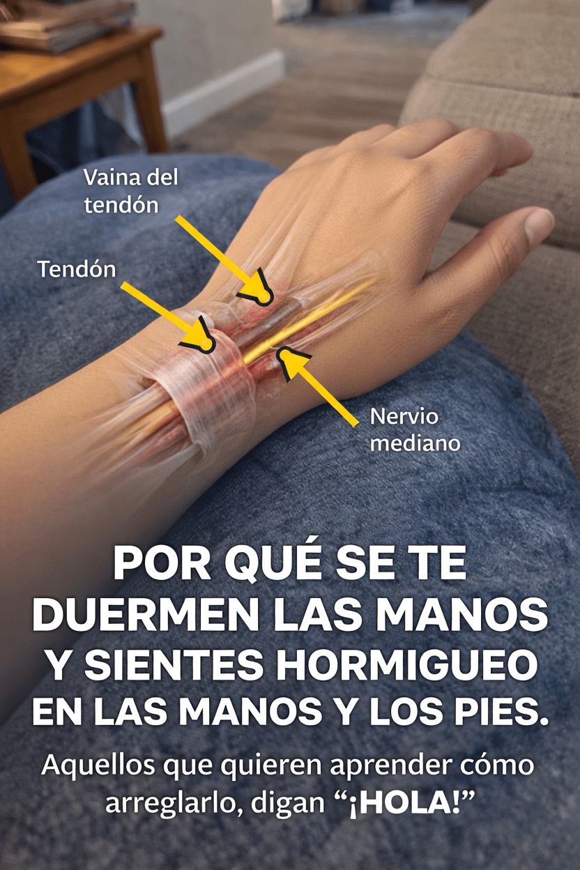 ¿Por qué tus manos y pies suelen sentirse entumecidos o con hormigueo? Causas comunes y formas sencillas de aliviarlo