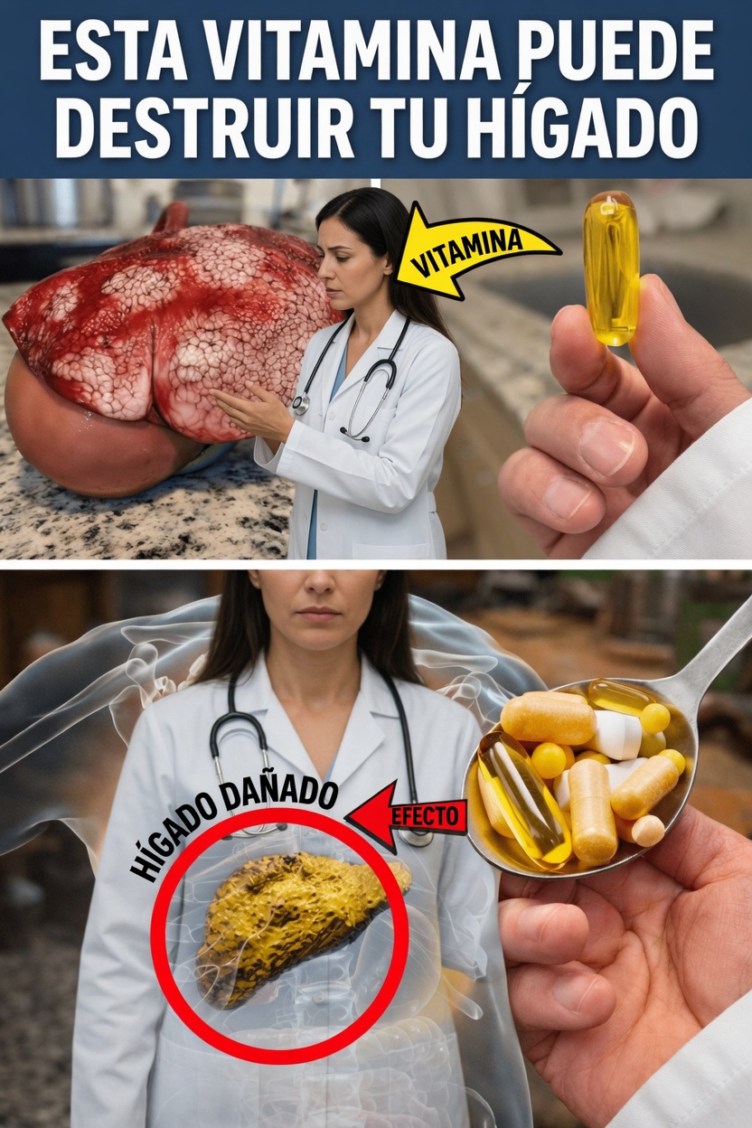 Lo que debes saber sobre 9 vitaminas y suplementos que podrían afectar tu hígado y riñones
