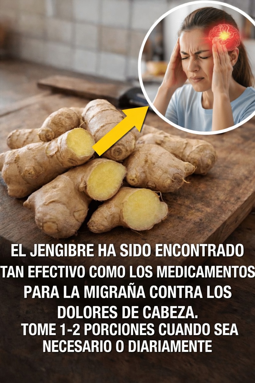 ¿Podría el jengibre ser un sencillo aliado de cocina para manejar las molestias del dolor de cabeza? Explorando la evidencia