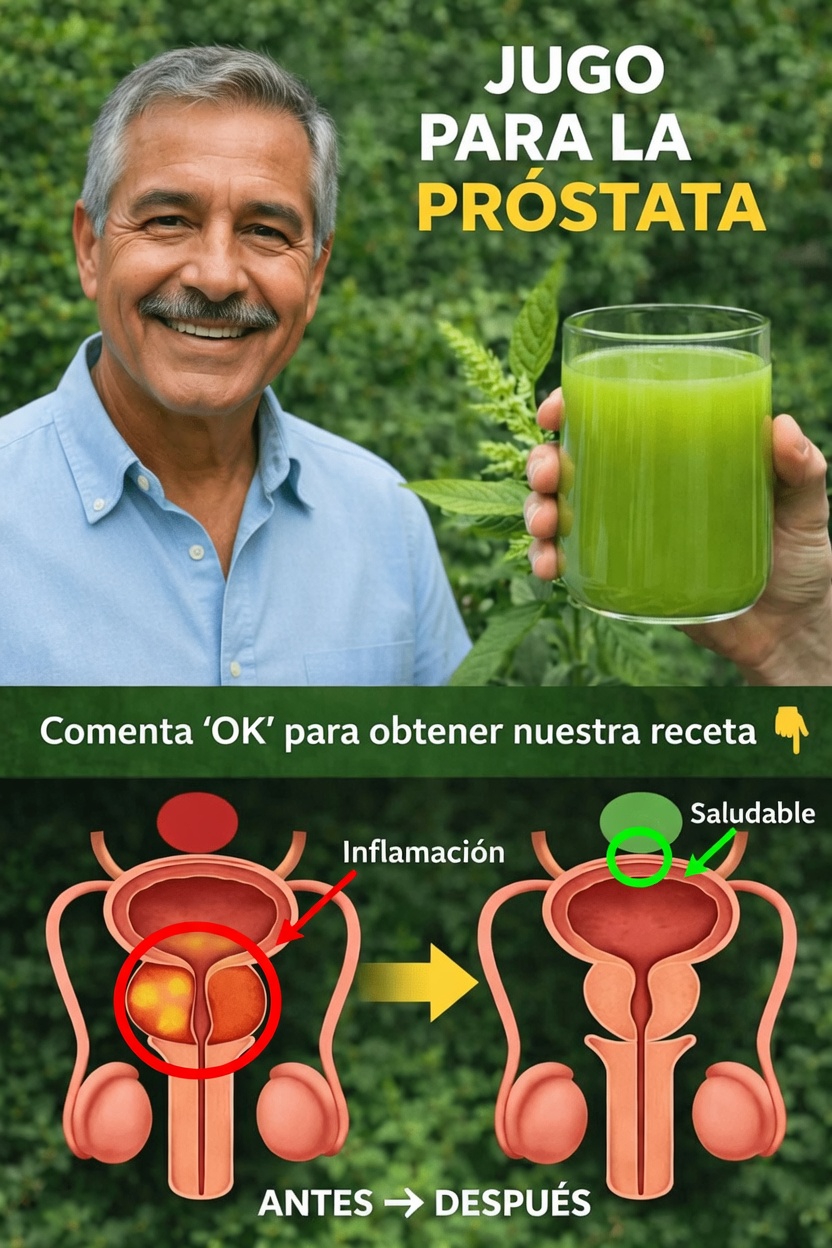 Jugos verdes simples y hábitos para apoyar el bienestar de la próstata a medida que envejeces