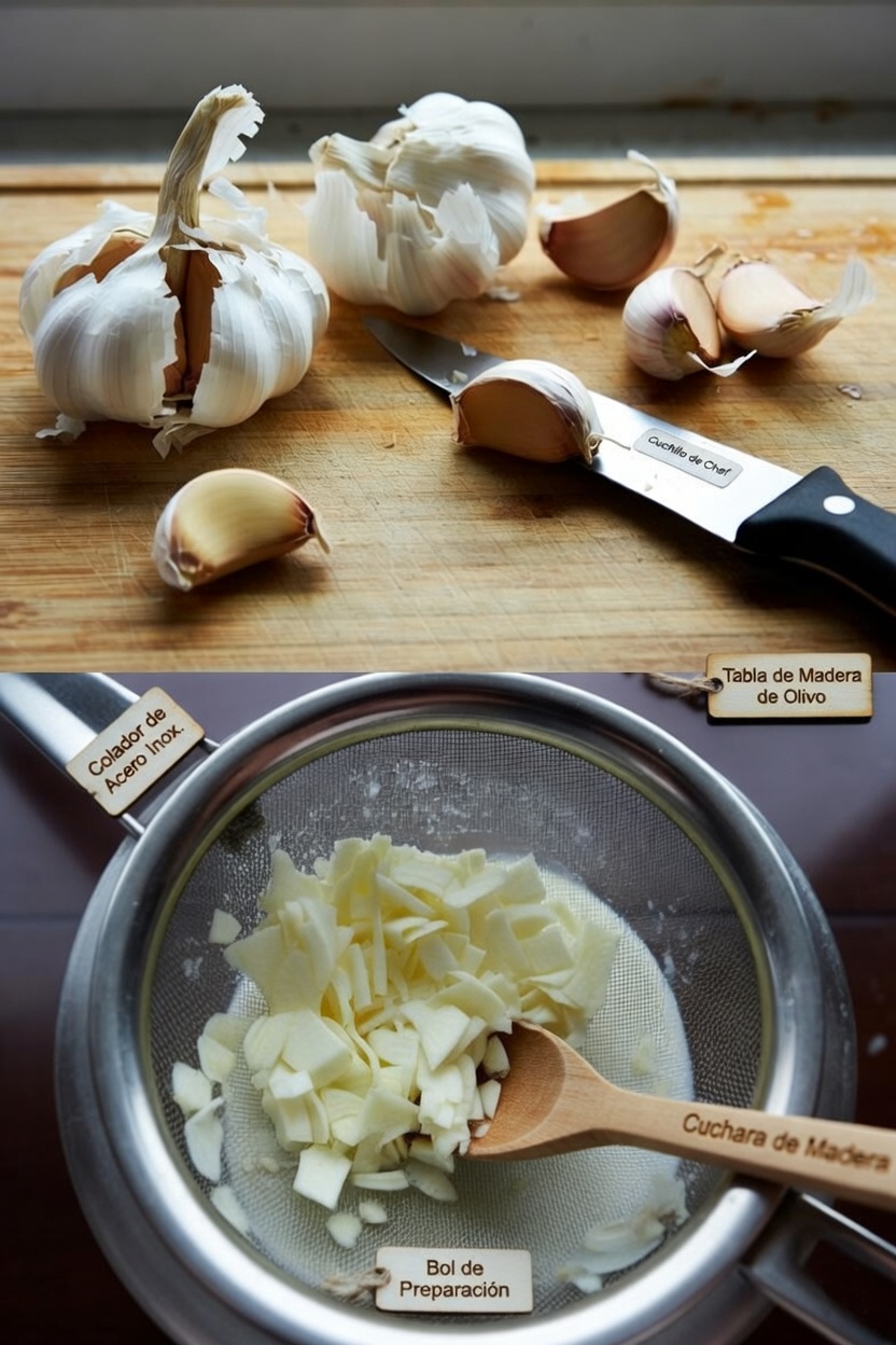 Descubre la manera sencilla de preparar una mezcla de ajo y leche en casa para el uso diario