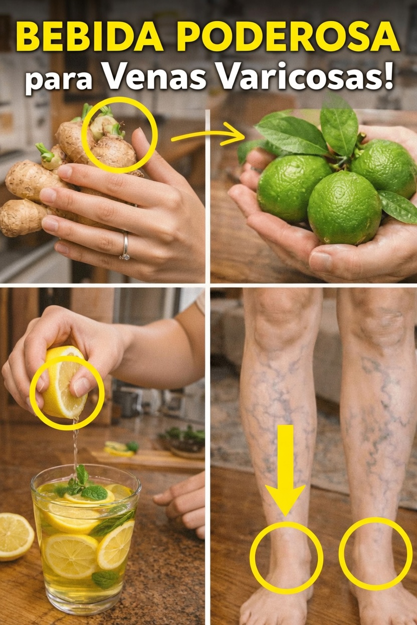 Una sencilla bebida casera de jengibre, limón y menta: lo que necesitas saber para mantener hábitos saludables para el corazón