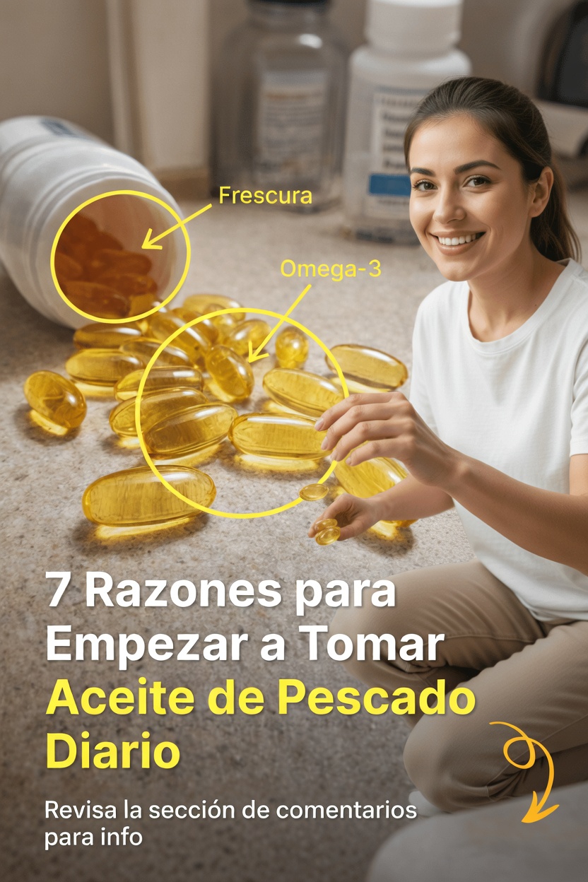 7 formas sorprendentes en que tu cuerpo puede reaccionar cuando tomas aceite de pescado todos los días