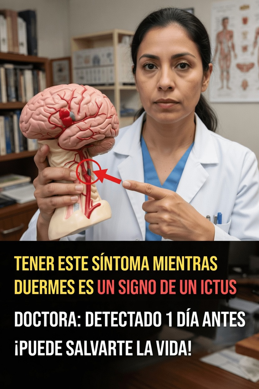 ¿Qué sensación inusual durante el sueño podría indicar un riesgo de accidente cerebrovascular? Datos clave que debes conocer