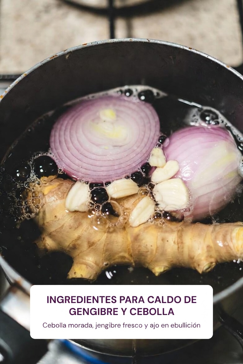 La receta de té de la mañana y para después de la cena con jengibre, cúrcuma, cebolla, ajo, canela y hoja de guayaba