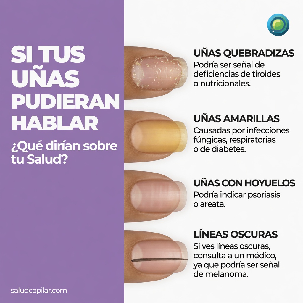 Lo que esas líneas en tus uñas podrían estar diciéndote sobre tu salud