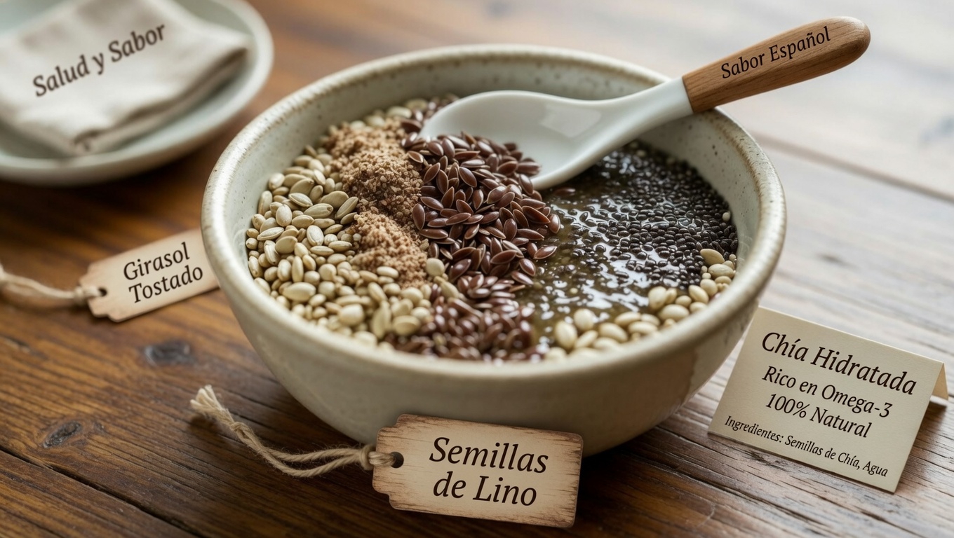 6 semillas ricas en nutrientes que quizás quieras añadir a tu dieta diaria para mejorar tu salud