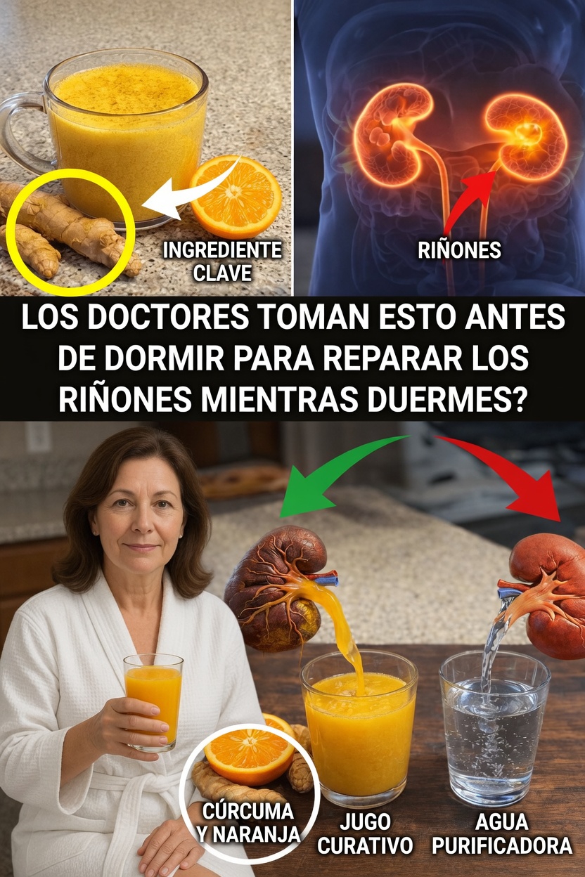 Descubre 4 bebidas para antes de dormir que pueden ayudar a favorecer el funcionamiento de tus riñones de forma natural mientras duermes