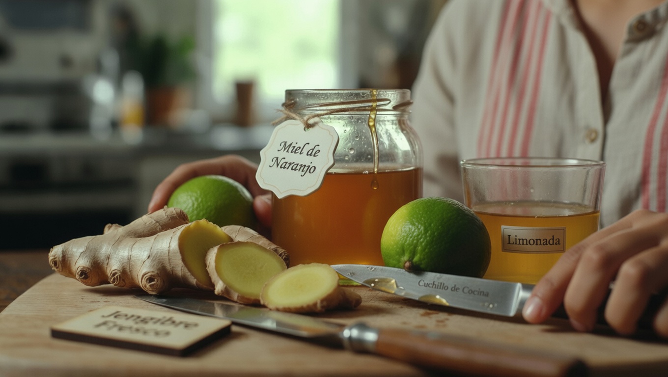 Un sencillo ritual nocturno: explorando una bebida natural de jengibre, lima y miel para el bienestar diario