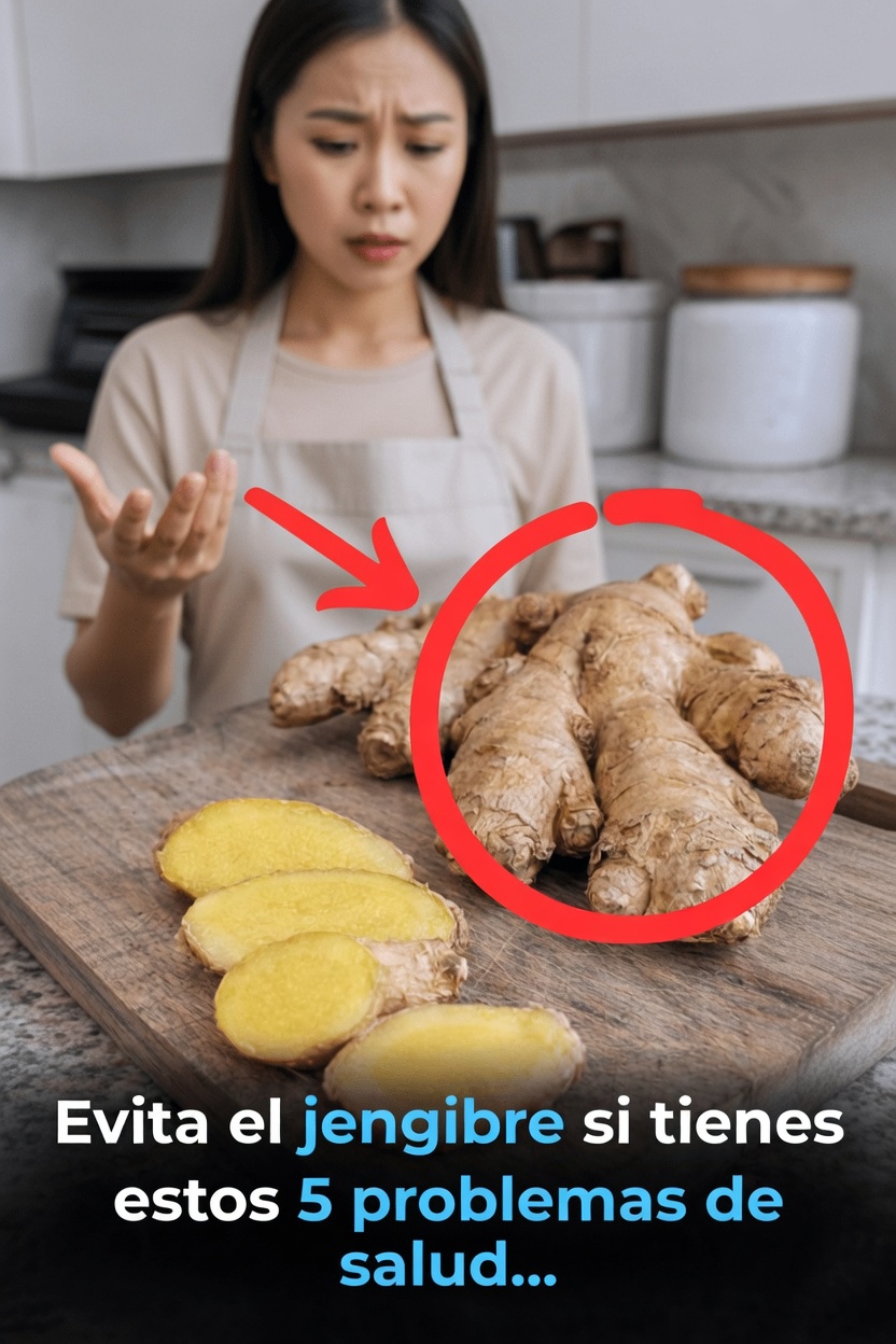 5 afecciones de salud que podrían hacerte pensarlo dos veces antes de consumir jengibre con regularidad