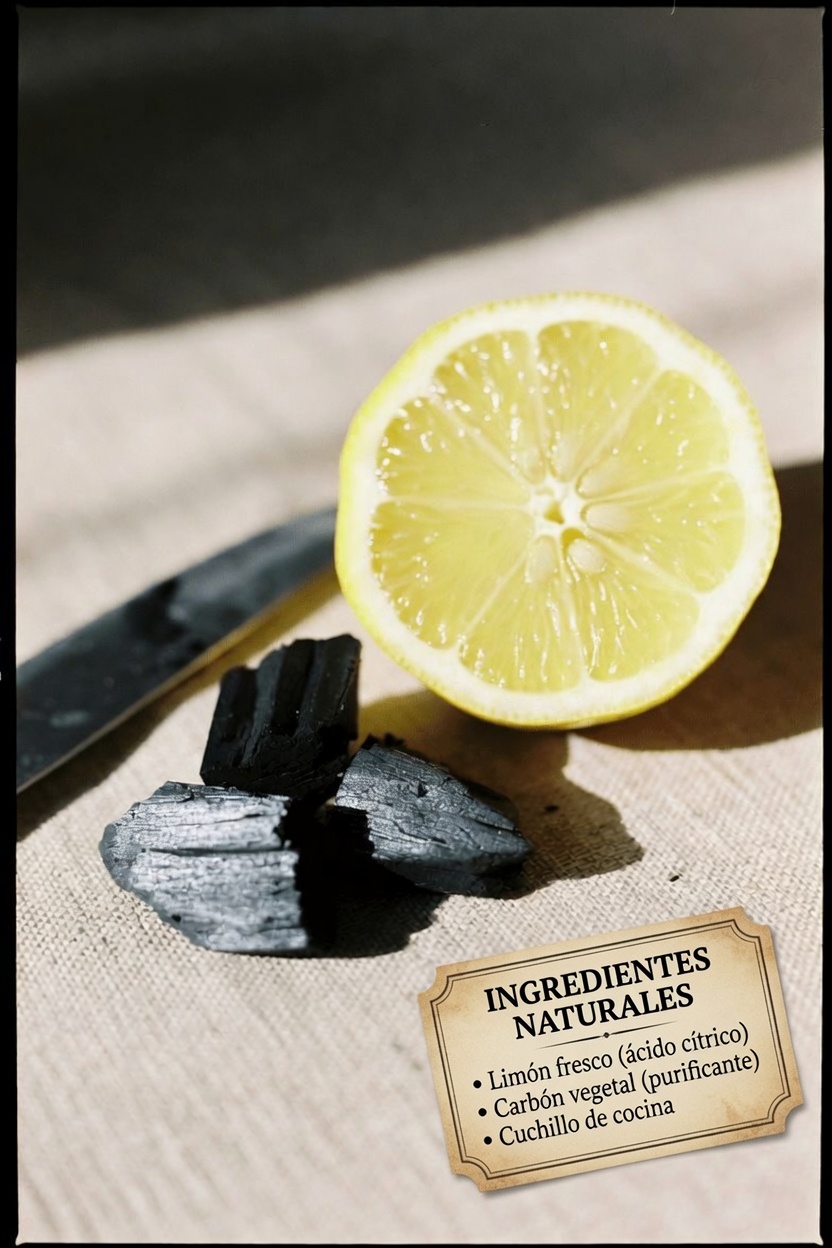 Descubre este sencillo truco casero con limón y carbón que hace la vida diaria más fácil y asequible