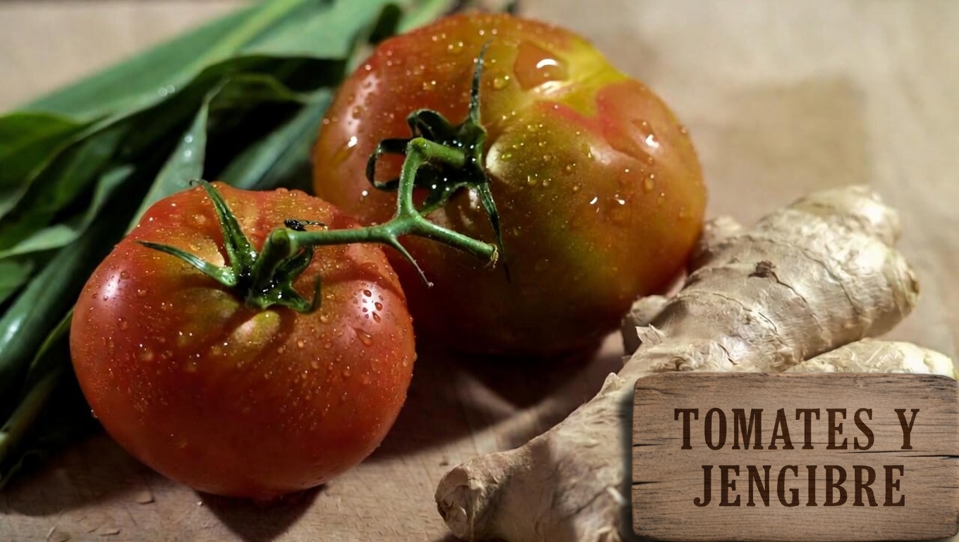 Descubre cómo un sencillo refresco de jengibre y tomate puede favorecer tus niveles naturales de energía