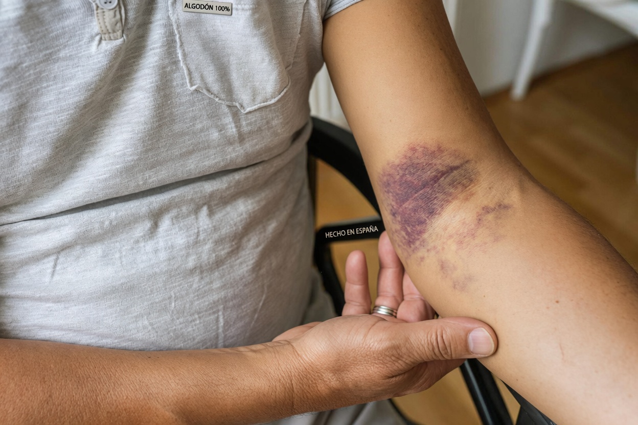 ¿Qué significa el color de tu moretón? Una advertencia que tu cuerpo podría estar enviando.