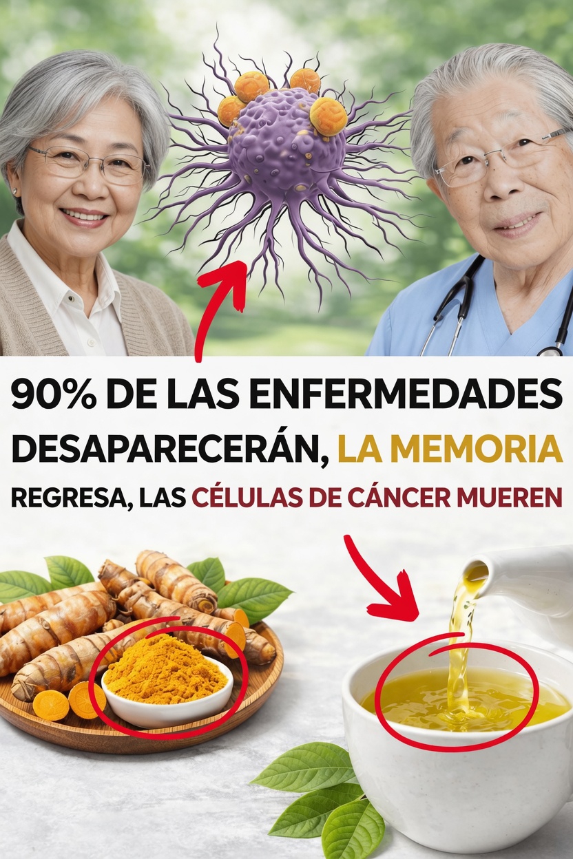 ¿Una bebida diaria de cúrcuma después de los 60? Un hábito simple que vale la pena conocer