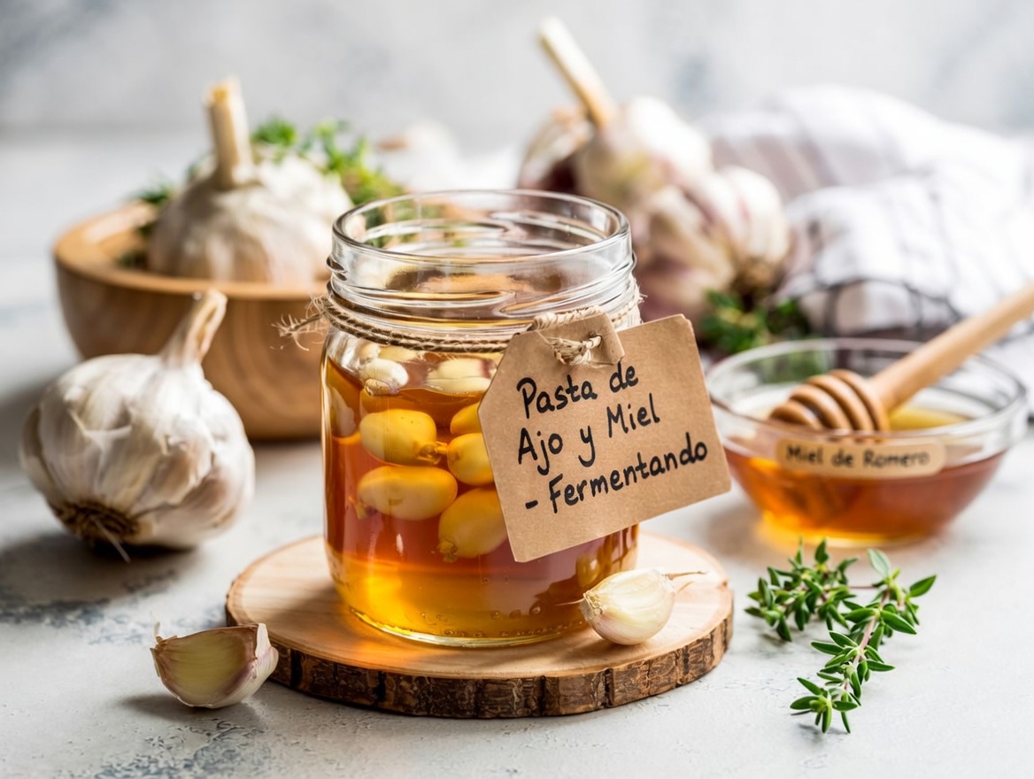 Miel y ajo en un frasco: un hábito sencillo de cocina que muchos adultos mayores están redescubriendo