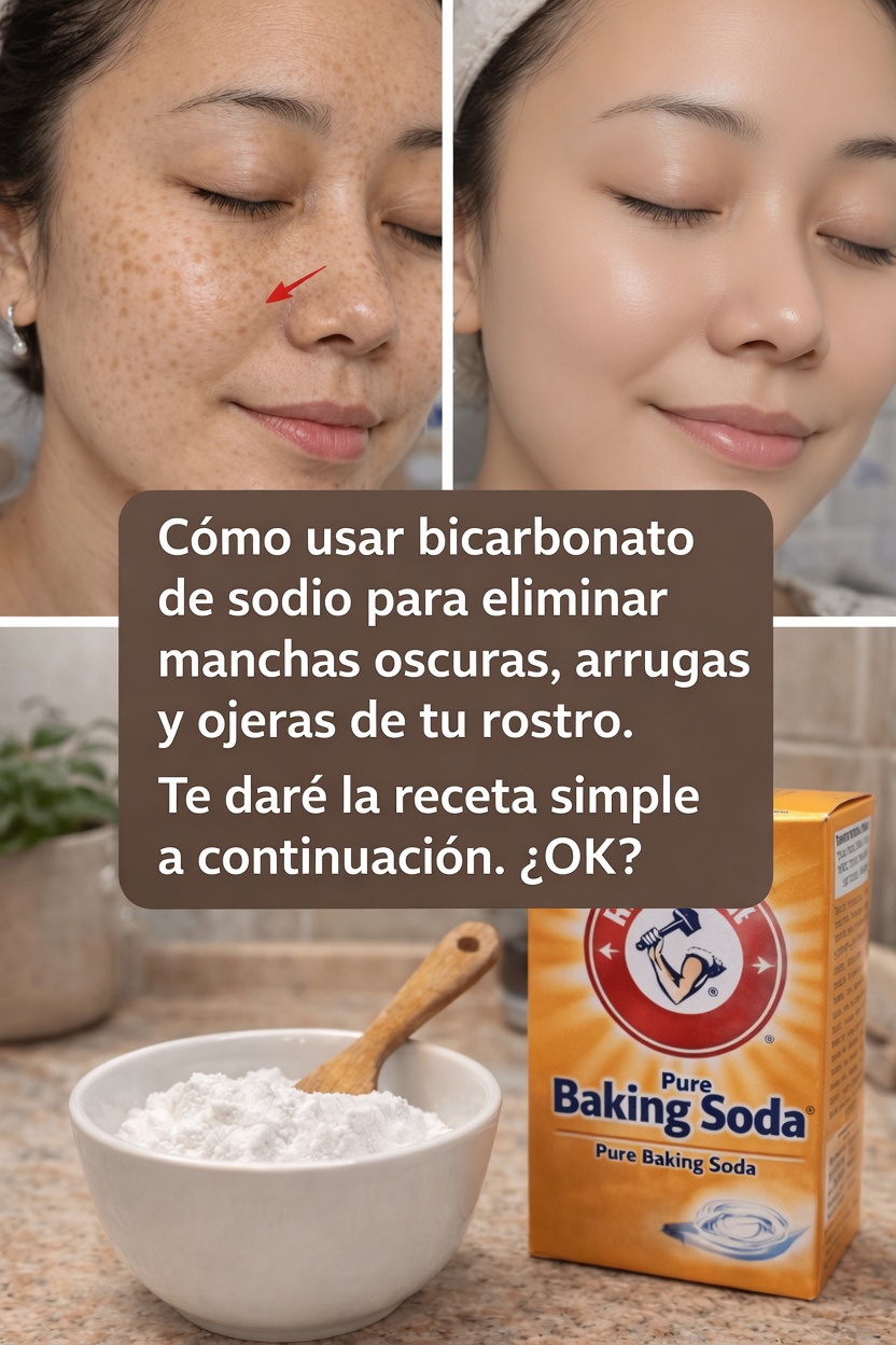 Por qué la gente recurre al bicarbonato de sodio para los problemas de la piel