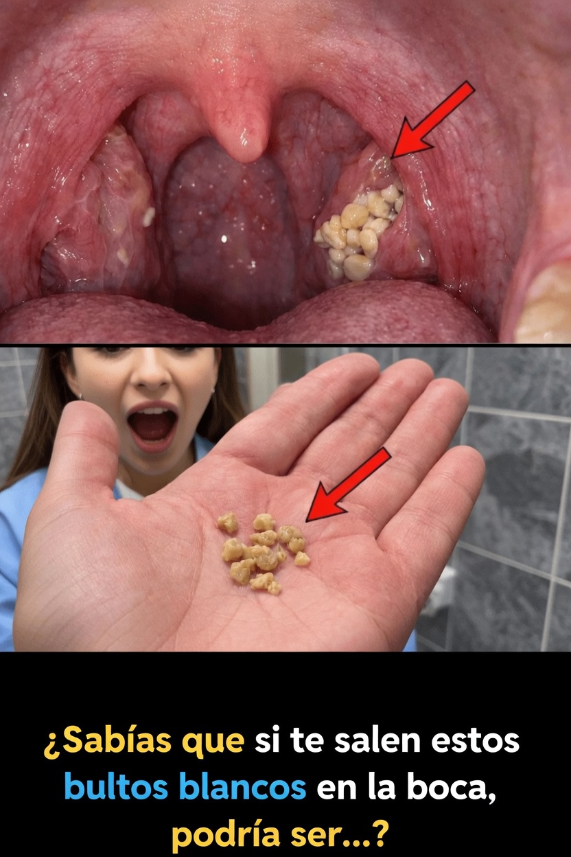 Descubre qué podrían significar esos bultos blancos en tu boca y los hábitos diarios que vale la pena probar