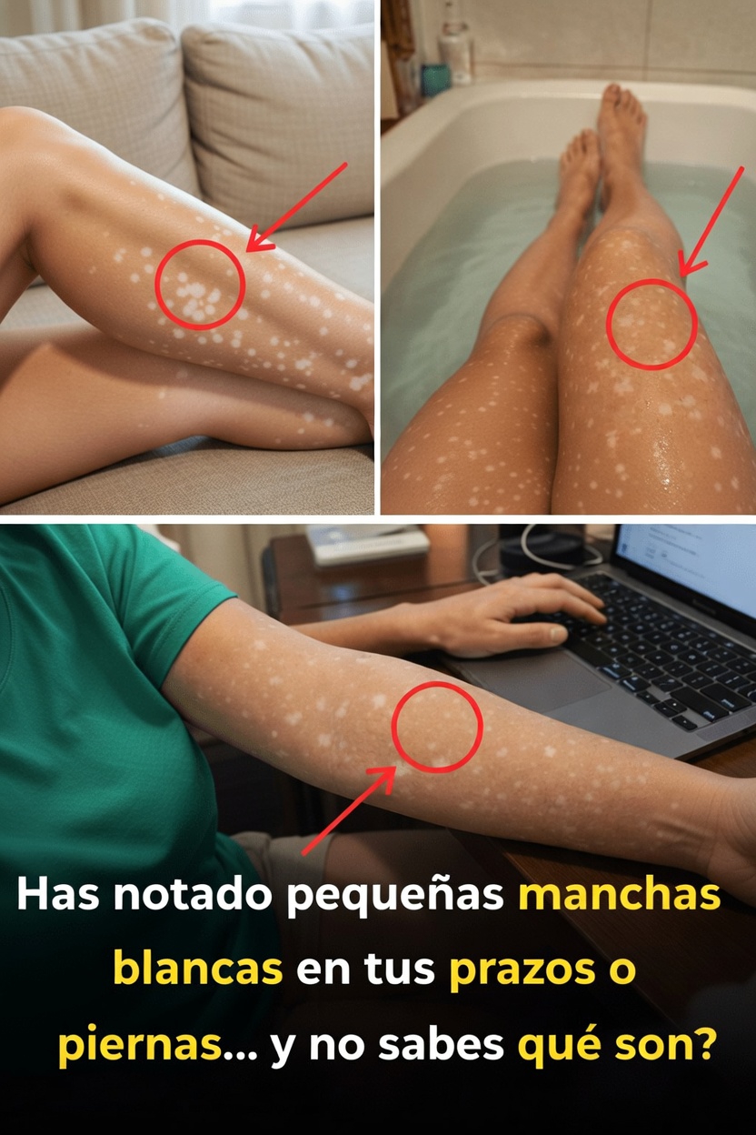 ¿Por qué aparecen pequeñas manchas blancas en los brazos y las piernas? Entendiendo los cambios comunes de la piel