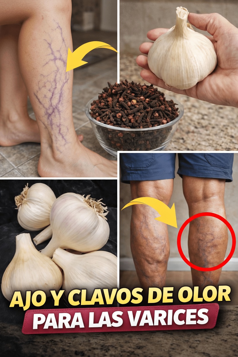 Descubre formas sencillas de usar ajo y clavos de olor en casa para mejorar la comodidad de las piernas y favorecer la circulación