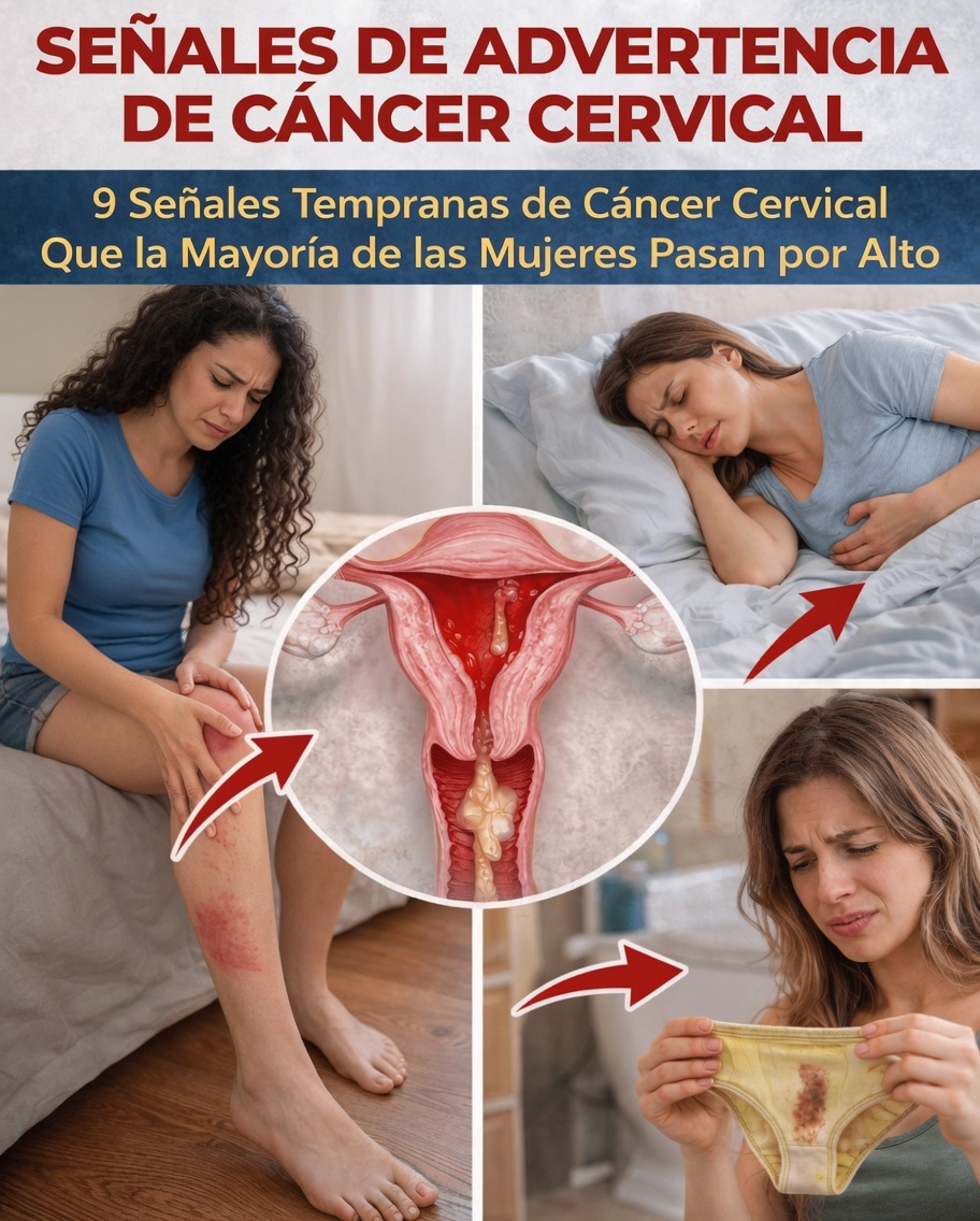 9 señales de advertencia tempranas del cáncer de cuello uterino que la mayoría de las mujeres suelen pasar por alto en su rutina