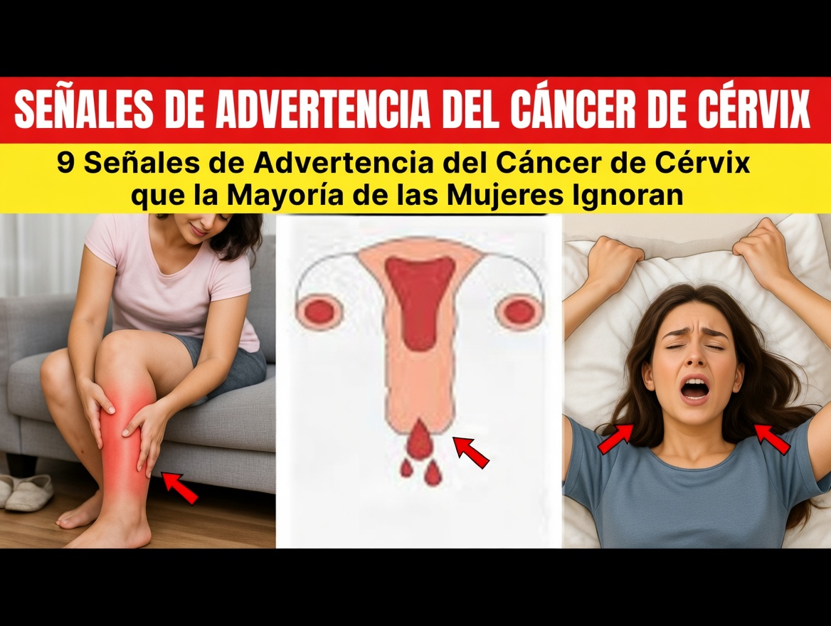 9 señales de advertencia tempranas del cáncer de cuello uterino que la mayoría de las mujeres suelen pasar por alto en su rutina