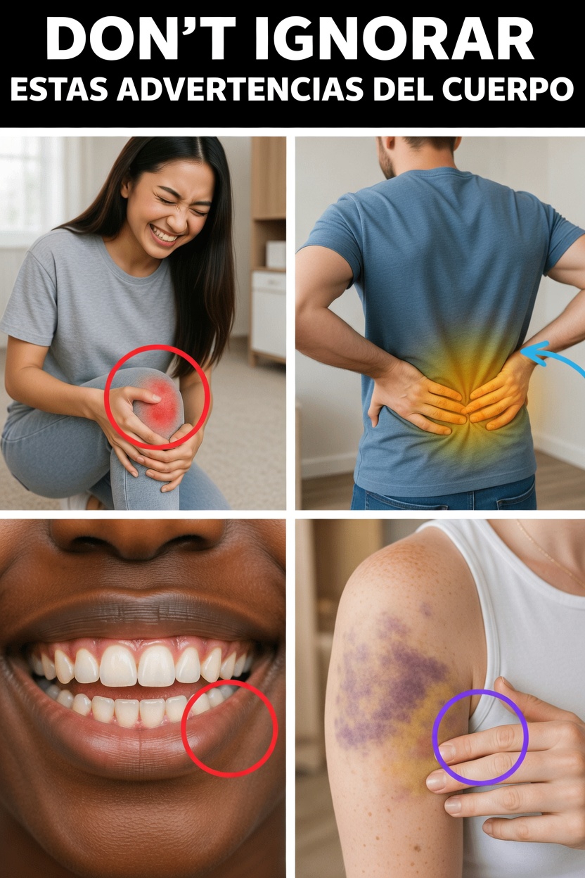 7 señales corporales sorprendentes que podrían indicar problemas de salud graves que no deberías pasar por alto