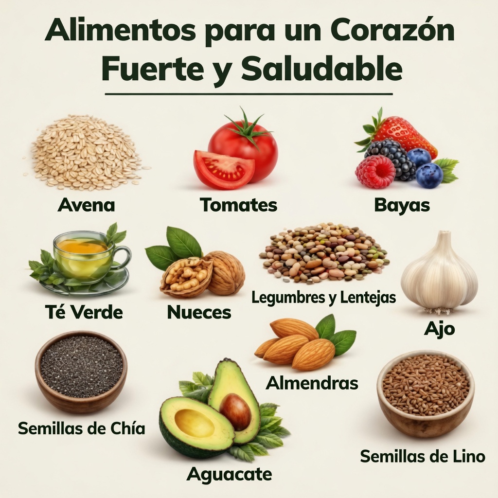 Descubre alimentos poderosos que favorecen de forma natural un flujo sanguíneo saludable para el corazón y el bienestar de las arterias