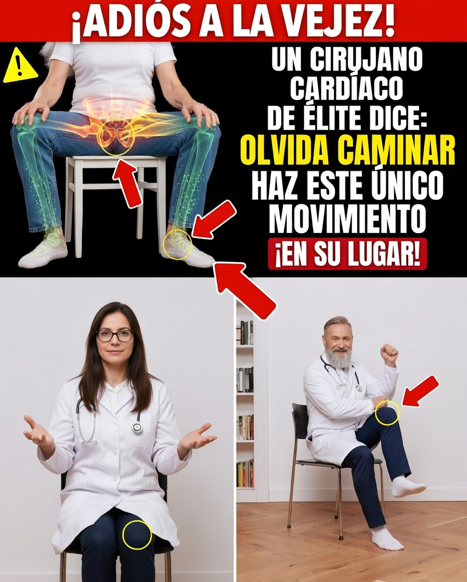 ¿Más de 60 años? Este ejercicio en silla que muchos desconocen — y por qué podría ser más importante que caminar