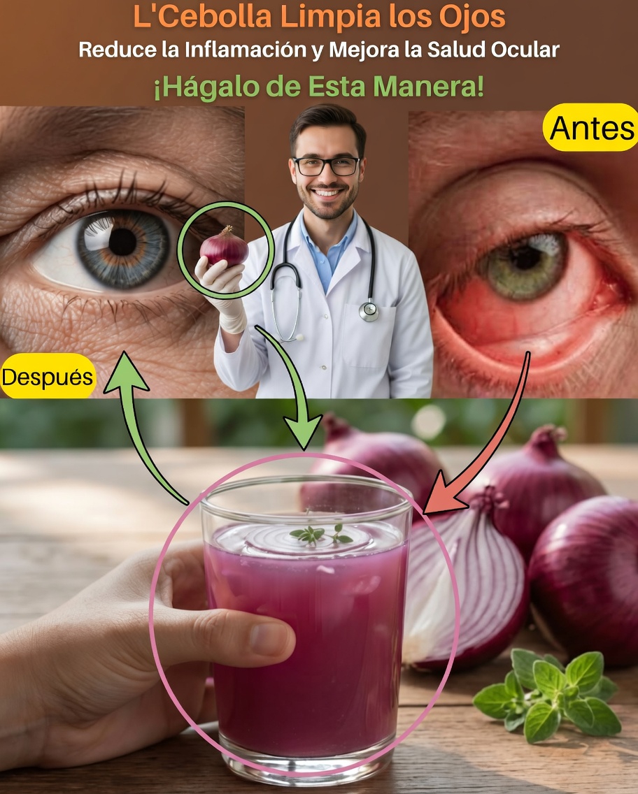 Bienestar de los Ojos con la Cebolla: Una Suave Rutina de 5 Días para Aliviar la Fatiga Visual y Recuperar el Equilibrio