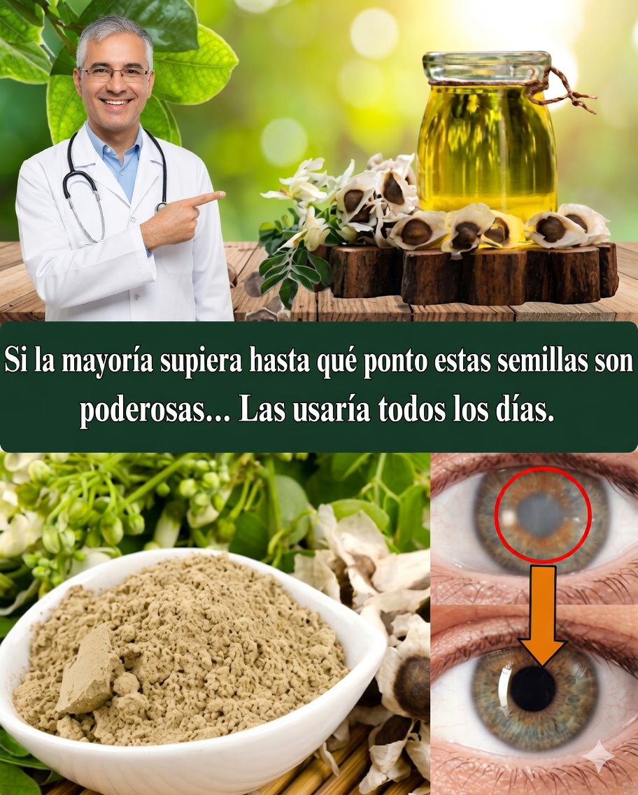 🌿 Semillas de moringa para el hígado y el colesterol: 5 recetas naturales que pueden transformar su salud