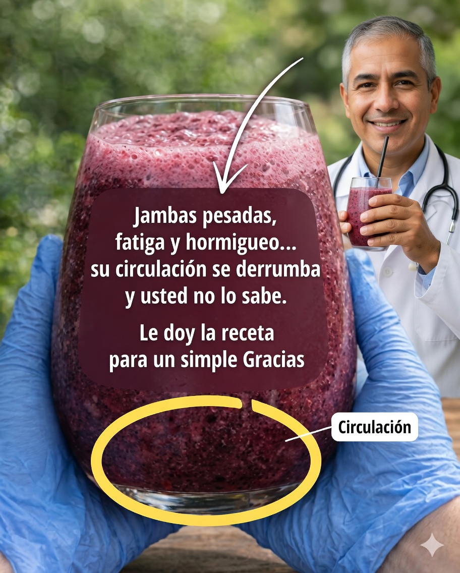 🥤 La remolacha contra las piernas pesadas: el remedio natural que estimula la circulación