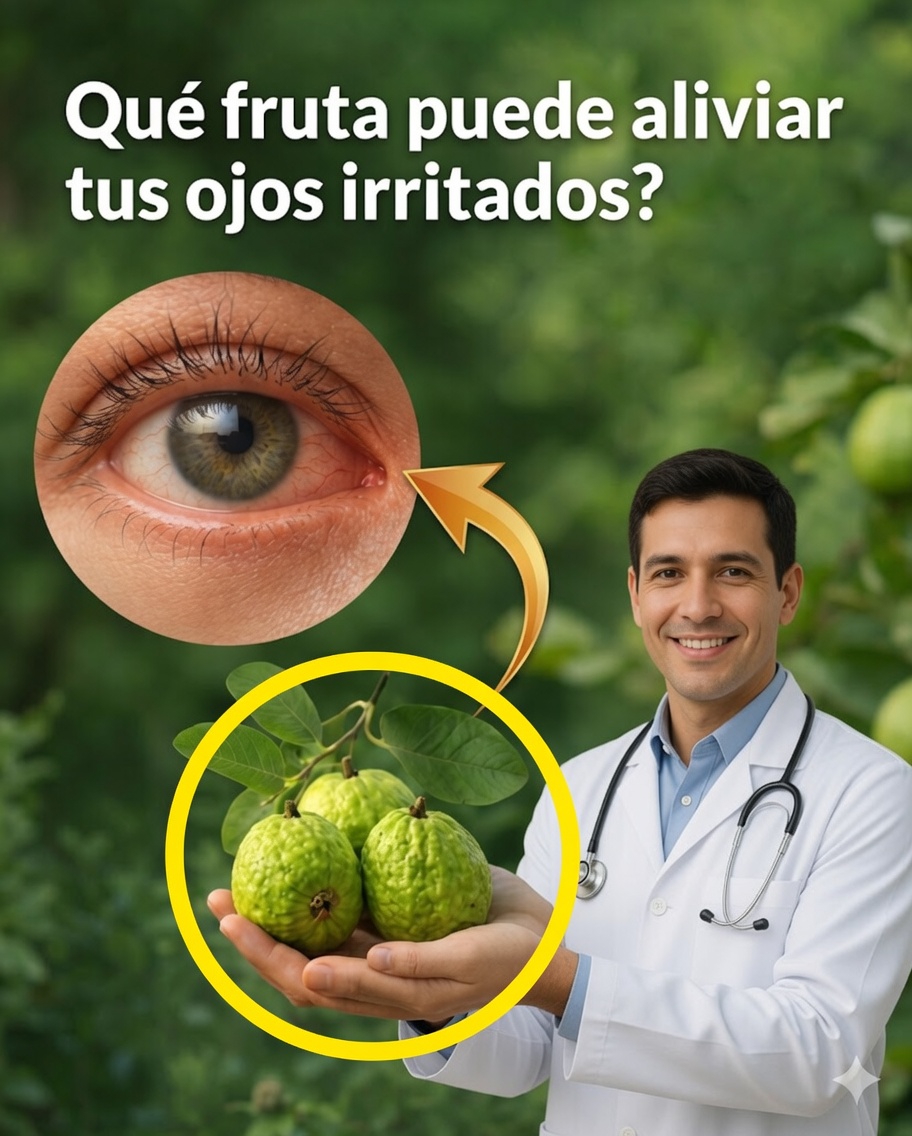 🍃 Hojas de guayaba para los ojos rojos: el remedio natural que cada vez más personas descubren