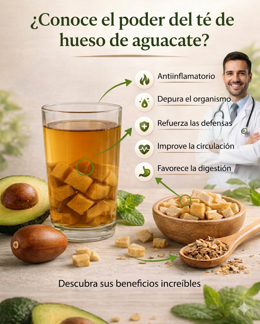 El hueso de aguacate: el poderoso remedio natural que purifica tu cuerpo y fortalece tu salud