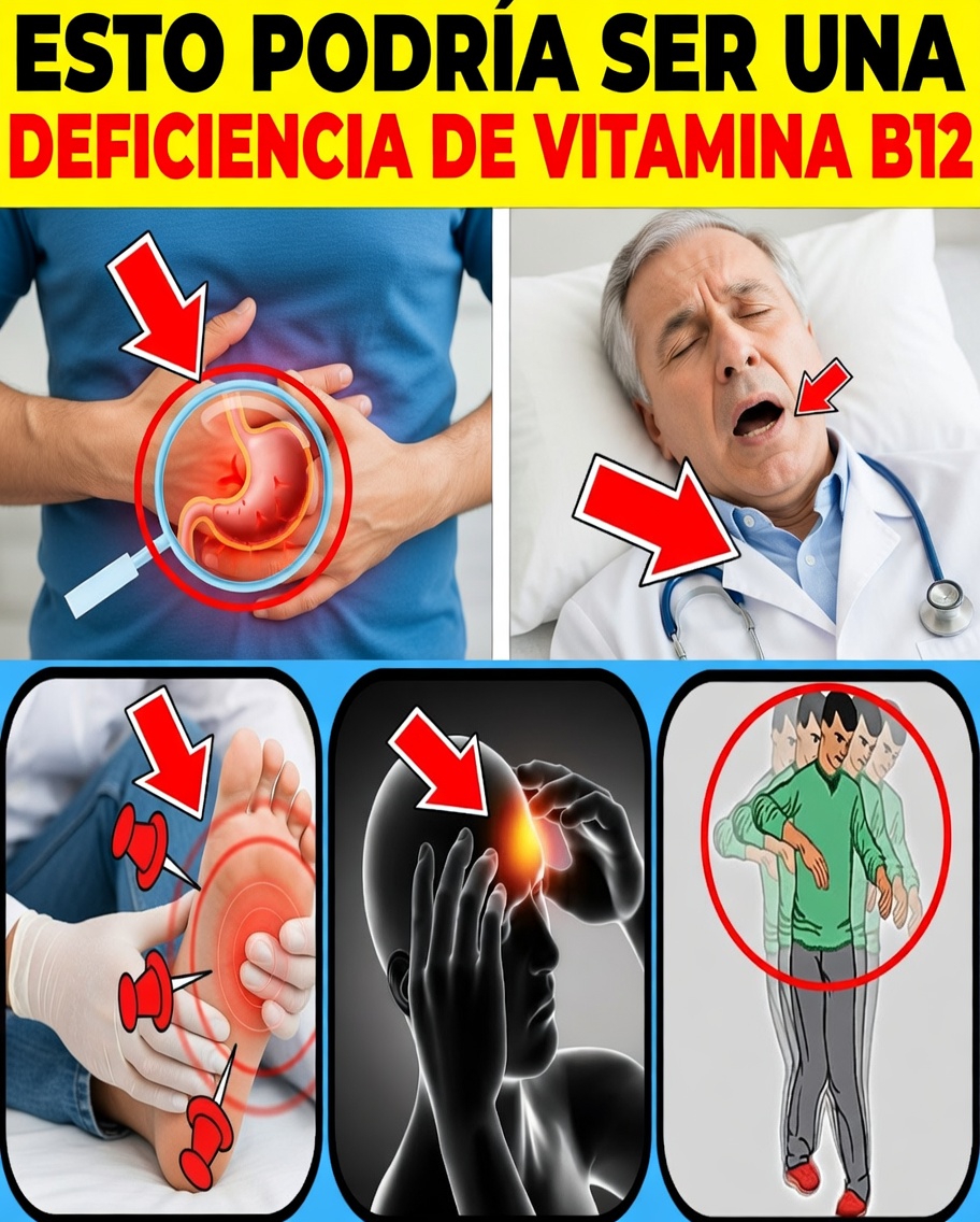 8 señales extrañas que indican que quizás te falte vitamina B12